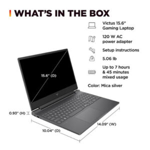 Laptop Gaming HP Victus AMD Ryzen 7 7445HS 16GB 512GB 4050 15.6-144Hz - Imagen 3