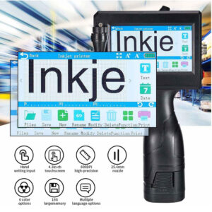 Impresora Portatil con Pantalla Inkjet Codificadora Etiquetado 25.4mm - Imagen 5