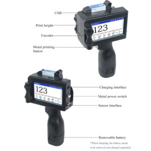Impresora Portatil con Pantalla Inkjet Codificadora Etiquetado 25.4mm - Imagen 8