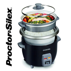 Olla arrocera + vaporera 6 Tazas Proctor Sílex 37510MN - Imagen 6