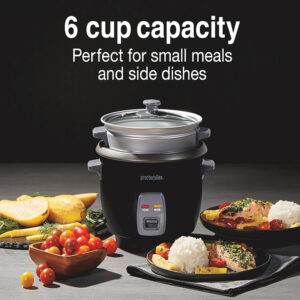 Olla arrocera + vaporera 6 Tazas Proctor Sílex 37510MN - Imagen 5