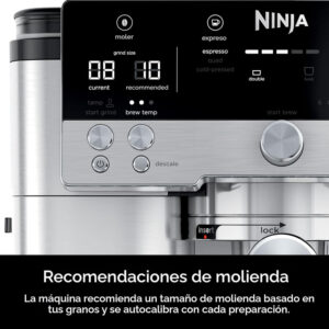 Maquina de Cafe con Molino Ninja Luxe Cafe Premier Expresso/Frother/Cold Brew - Imagen 4