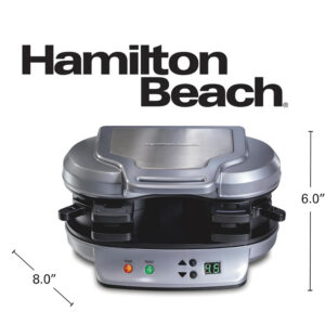 Sandwichera Doble Hamilton Beach Con Temporizador 25490 - Imagen 5