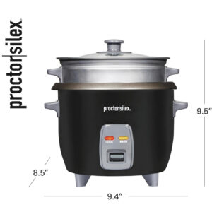 Olla arrocera + vaporera 6 Tazas Proctor Sílex 37510MN - Imagen 7