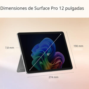 Microsoft Surface Pro 12 Copilot+ 12″ Snapdragon X Plus 16GB 512GB Win11 - Imagen 8