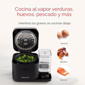 Arrocera + Granos + Vaporera Inteligente KitchenAid KGC3155 - Imagen 4