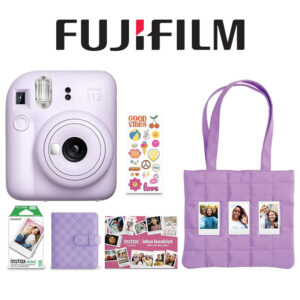 Fujifilm Instax Mini 12 Camara Instantanea Imprime Fotos Holiday Bundle Lila - Imagen 4
