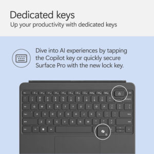 Teclado Cover Microsoft Surface Pro Keyboard para Surface Pro 12 - Imagen 5