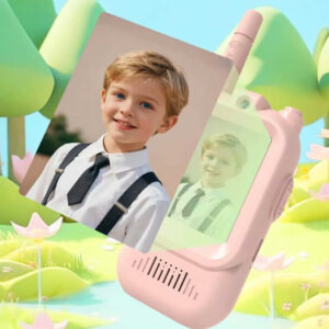 Walkie Talkie Interactivo Infantil con Video Recargable 100mt - Imagen 4