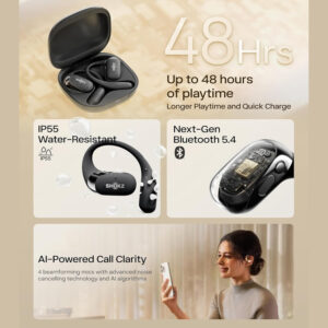Audífonos Open-Ear Bluetooth Shokz Open Fit SE Bundle - Imagen 6