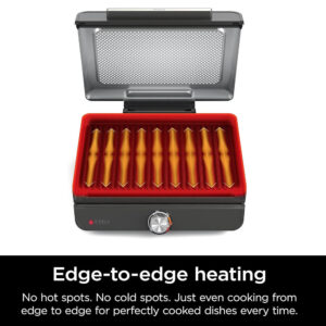 Parrilla Y Plancha Para Interiores Sin Humo Ninja Sizzle Gr101 OB - Imagen 6