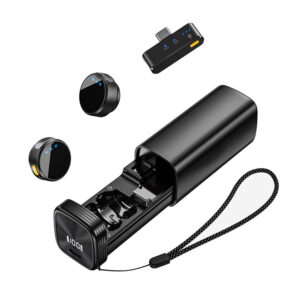 Microfono Inalambrico Doble USB-C A3 con Reducción de Ruido - Imagen 1