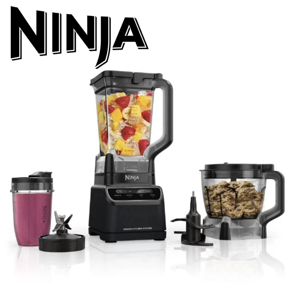 Licuadora + Procesador + Vaso To-Go 1200W Ninja Grand Kitchen System