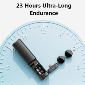 Microfono Inalambrico Doble USB-C A3 con Reducción de Ruido - Imagen 2