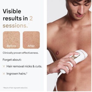 Depiladora Láser Permanente Cuerpo/Rostro Braun IPL Silk·Expert Pro 5 - Imagen 4