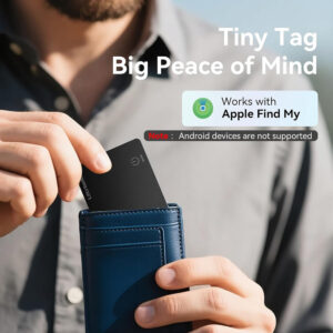 Rastreador para Billetera - Apple Find My iOS Airtag Recargable - Imagen 4