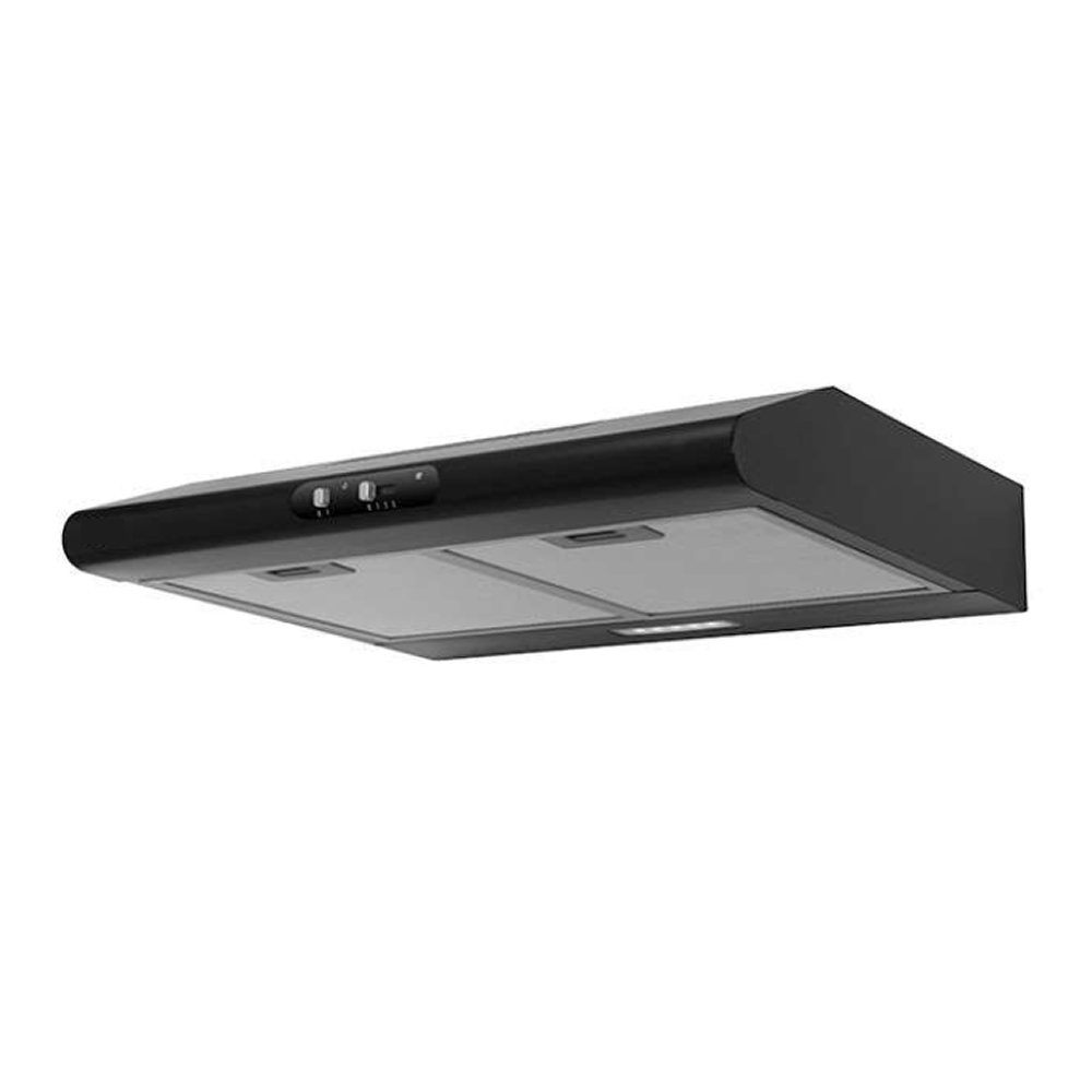Campana extractora Hamilton Beach aluminio 90 cm Negra Hb90f15n 5hca000
