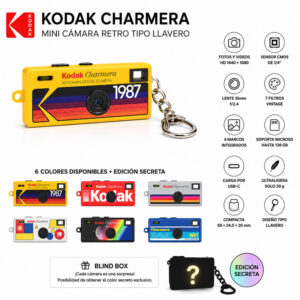 Kodak Charmera - Mini Cámara Retro tipo Llavero - Imagen 4