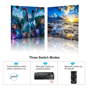 Extractor de Audio HDMI a Óptico/SPDIF/Coaxial/3.5mm/2CH/5.1CH 2.0 4K 60Hz HDR - Imagen 5