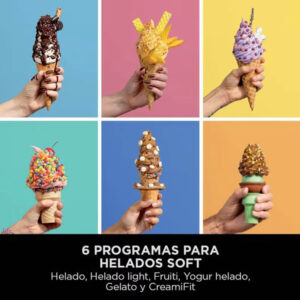 Máquina de Helado Soft Frozen Yogurt Milkshakes Ninja CREAMi Scoop Swirl 13-1 NC701 - Imagen 5