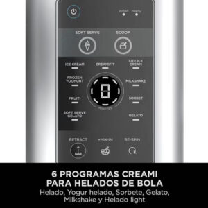 Máquina de Helado Soft Frozen Yogurt Milkshakes Ninja CREAMi Scoop Swirl 13-1 NC701 - Imagen 6