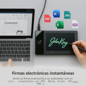 Tableta de Firmas Electrónica con Pantalla PenPower ePaper SignPad - Imagen 2