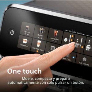 Máquina de Café Automática Philips 3300 LatteGo | Molino | Bebidas Calientes/Frías - Imagen 2