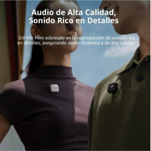 Microfonos Dobles DJI Mic Mini USB-C + Mobile RX - Imagen 3