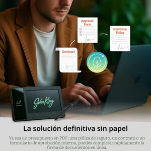 Tableta de Firmas Electrónica con Pantalla PenPower ePaper SignPad - Imagen 3