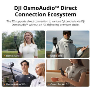 Microfonos Dobles DJI Mic Mini USB-C + Mobile RX - Imagen 5
