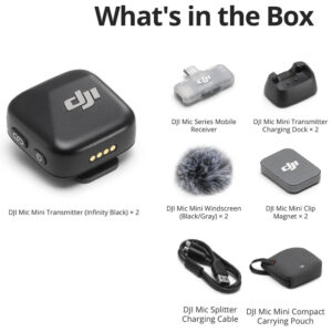 Microfonos Dobles DJI Mic Mini USB-C + Mobile RX - Imagen 7