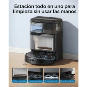 Aspiradora Robot Eufy Omni C20 con estación todo en uno para vaciado, lavado y secado automático