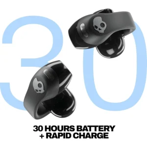 Audifonos Skullcandy Push 720 Negro con 30 horas de batería y carga rápida