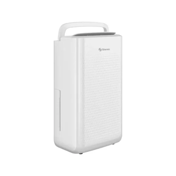 Deshumidificador Electrónico Wi-Fi Air-2950 Steren blanco con asa en ángulo