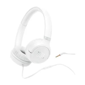 Auriculares JBL Tune 530 blancos con cable y jack 3.5 mm para uso diario