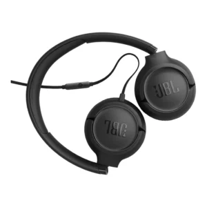 Auriculares JBL Tune 530 negros plegables con cable y micrófono integrado