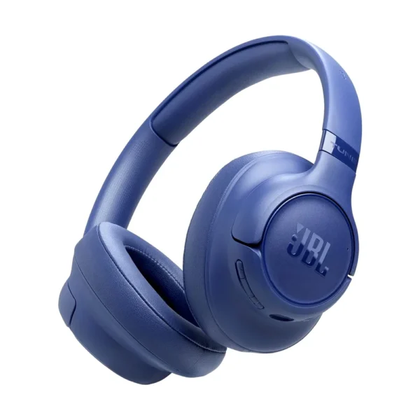 Audifonos Jbl Tune 730 Bt Azul — vista principal del producto Auriculares JBL Tune 730BT azul marino con logo y almohadillas cómodas