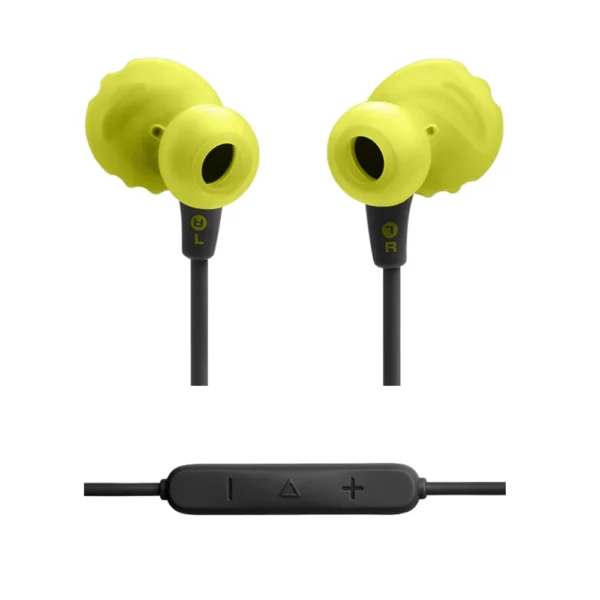 Audifonos JBL Endurance Run 3 BT Negro y Verde deportivos con control remoto integrado