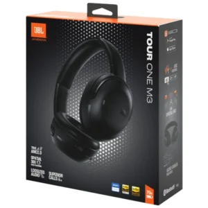 Empaque original de los Audifonos JBL Tour One M3 TWS Negro con cancelación de ruido True ANC 2.0 y audio espacial