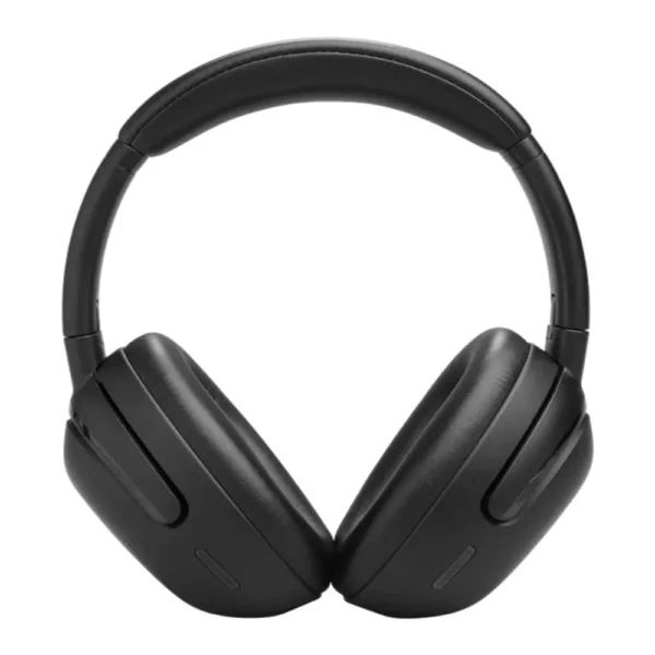 Audifonos JBL Tour One M3 TWS Negro de diadema con almohadillas acolchadas en vista frontal sobre fondo blanco