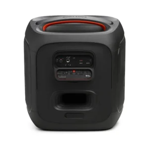 Vista trasera JBL PartyBox Encore 2 con entradas micrófono, USB-C y AUX