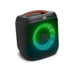 Parlante JBL PartyBox Encore 2 negro con luces LED y asa naranja