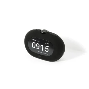Reloj despertador JBL Horizon 3 negro con pantalla digital y altavoz Bluetooth