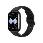 Redmi Watch 5 Lite negro con pantalla rectangular y correa de silicona