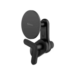 Soporte Para Celular En Laptop Compatible Con Magsafe Pod-360 Steren negro con base magnética y brazo ajustable