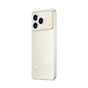 Celular ZTE Blade A56 Pro dorado 4GB+128GB con pantalla 6.75" y triple cámara