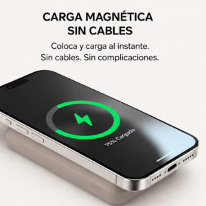 Power Bank MagSafe Magnético Belkin BoostCharge Pro 5000mAh iPhone - Imagen 2